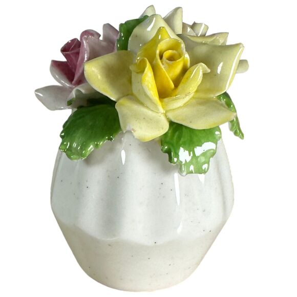 Royal Adderley Floral Bone China England Flower Mini Bouquet - Picture 1 of 5
